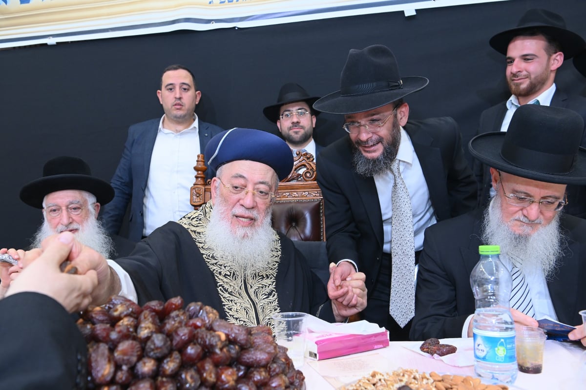 תיעוד: הקבלת פני רבו לראשון לציון הגרש"מ עמאר