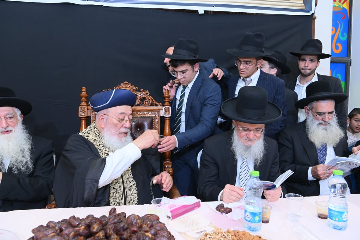 תיעוד: הקבלת פני רבו לראשון לציון הגרש"מ עמאר