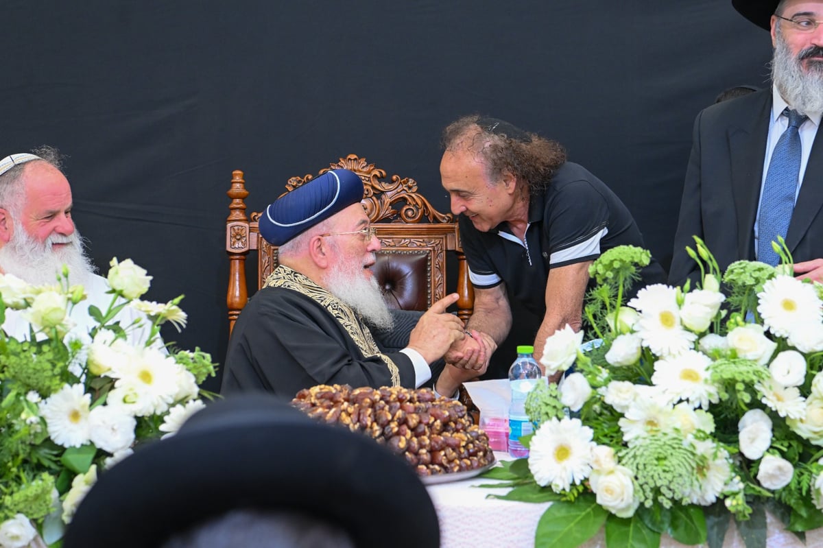 תיעוד: הקבלת פני רבו לראשון לציון הגרש"מ עמאר