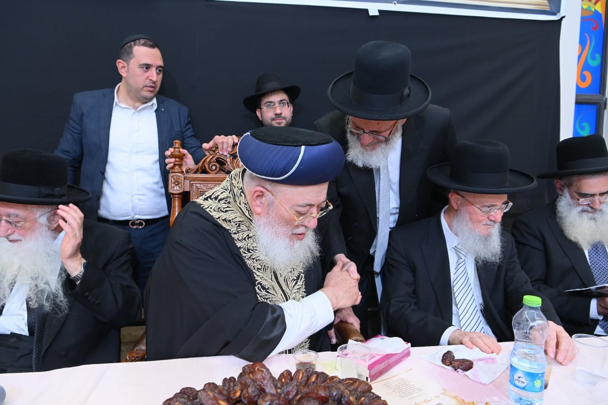 תיעוד: הקבלת פני רבו לראשון לציון הגרש"מ עמאר