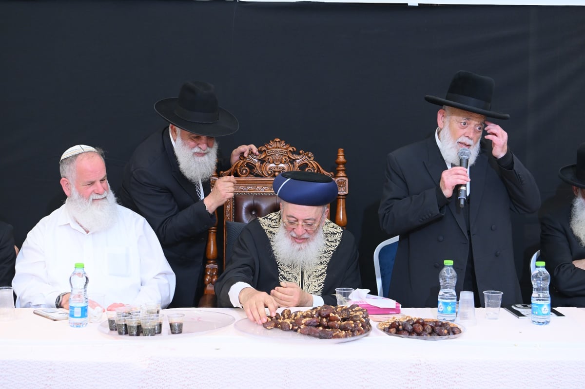 תיעוד: הקבלת פני רבו לראשון לציון הגרש"מ עמאר