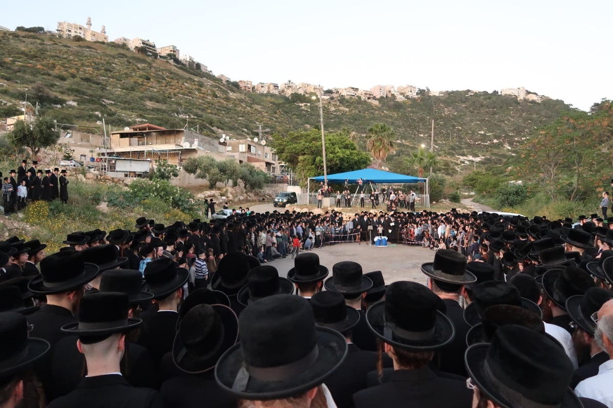 מראות חג הפסח בחצר סערט ויז'ניץ | צפו בגלריה