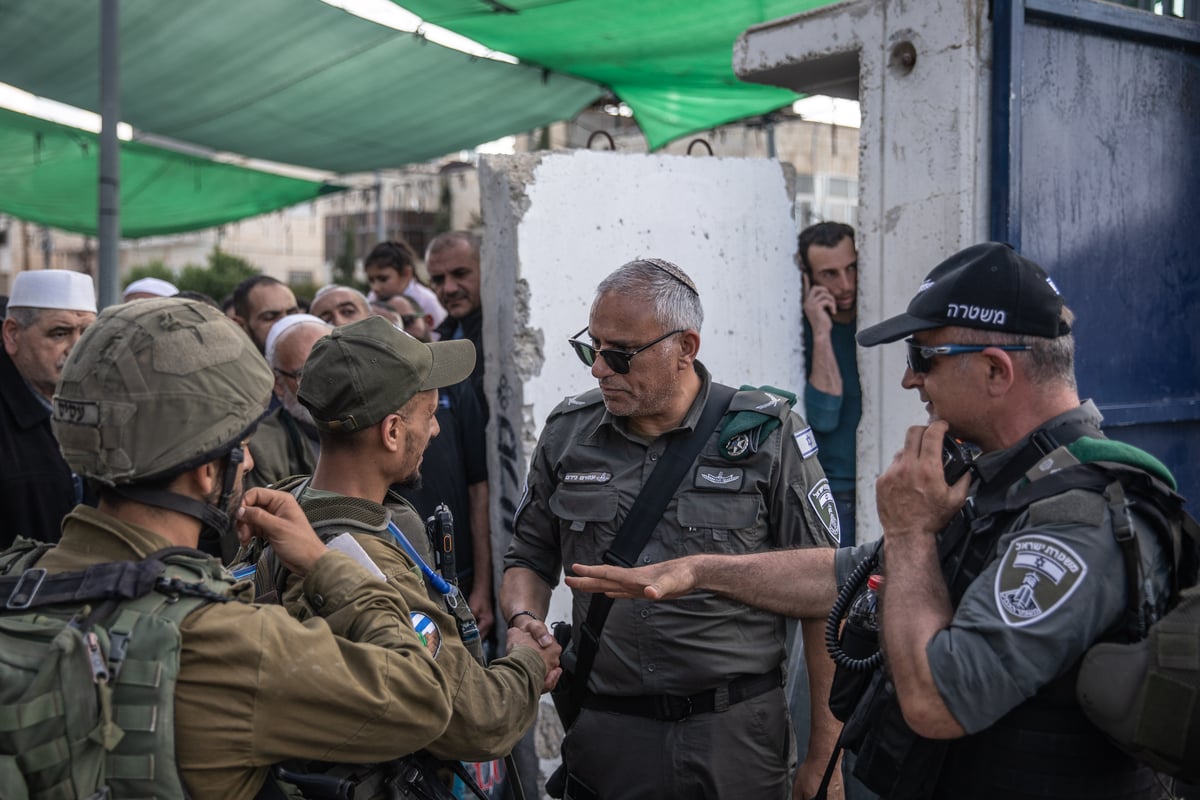 סיור מצולם • כך לוחמי מג"ב עוטף ירושלים מתמודדים עם הרמדאן והשב"חים