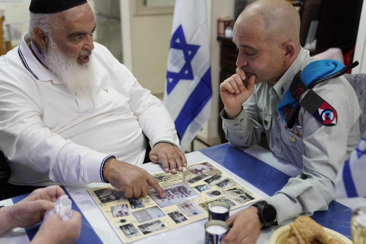 קצין תותחנים ראשי הגיע לבני ברק להוקיר את פצוע צה"ל 