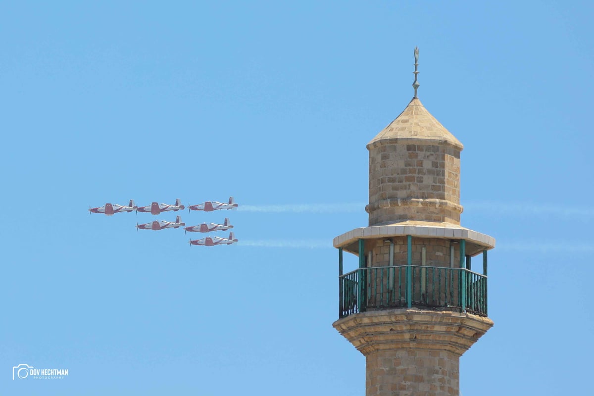 במבט קרוב: תיעוד מרהיב של מטס יום העצמאות ה-75