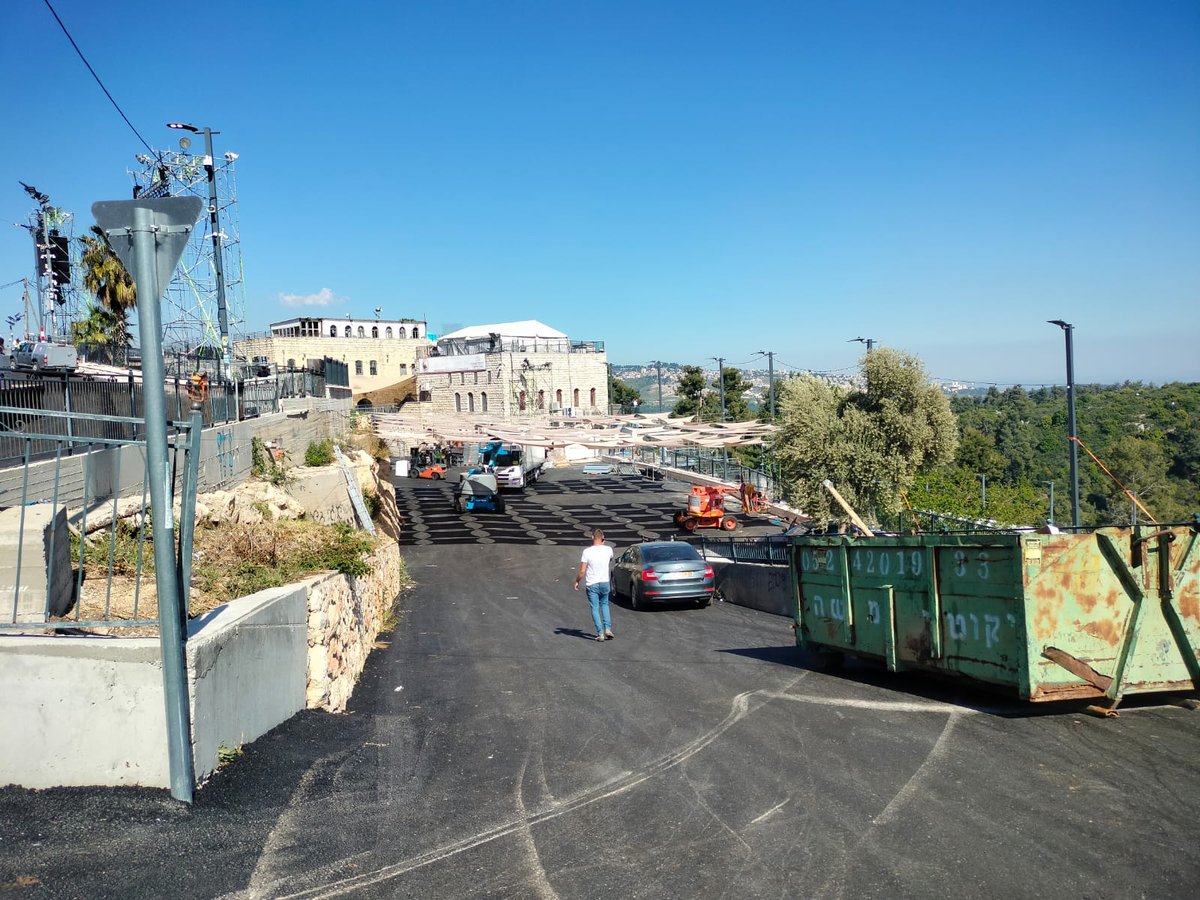 שבוע להילולת הרשב"י • צפו בתיעוד מההכנות במירון