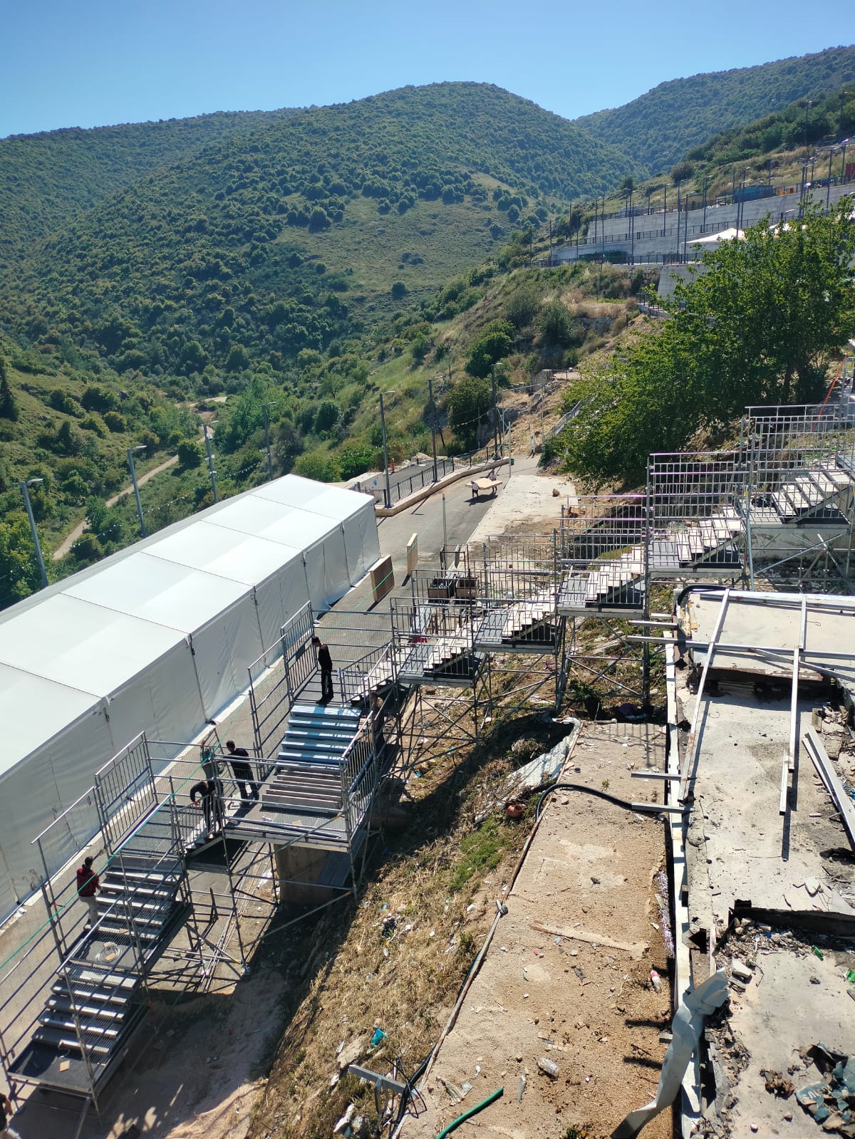 שבוע להילולת הרשב"י • צפו בתיעוד מההכנות במירון