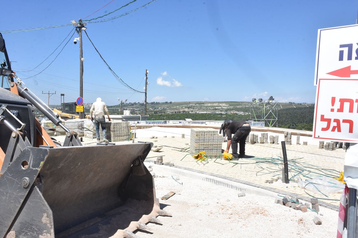 שבוע להילולה: יהודה פרקוביץ תיעד את ההכנות במירון