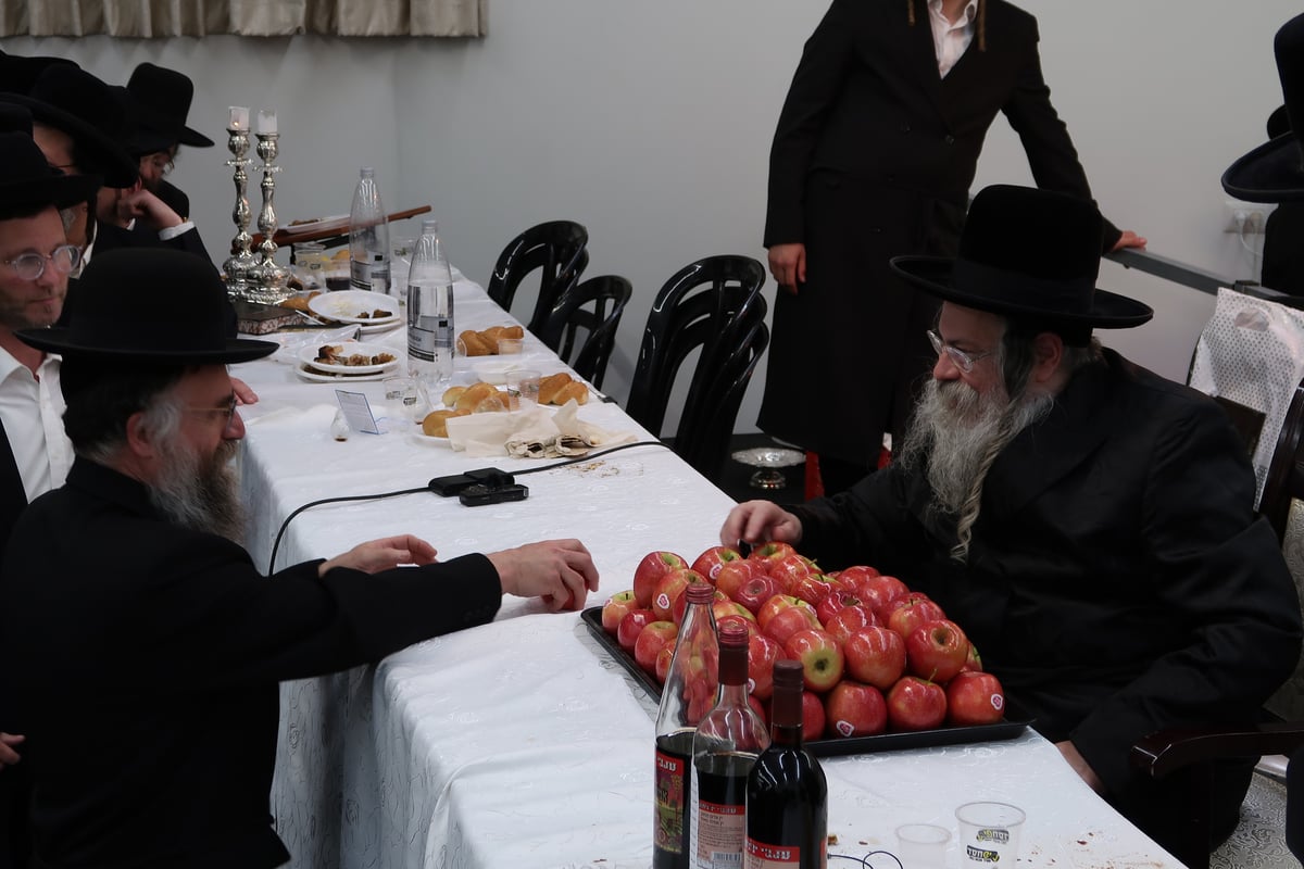 האדמו"ר מטאלנא ערך טיש יארצייט לזקנו | תיעוד