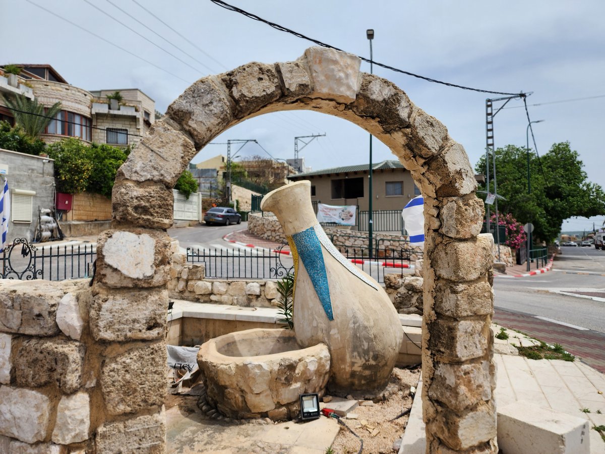 המעין העתיק במרכז כפר סאג'ור