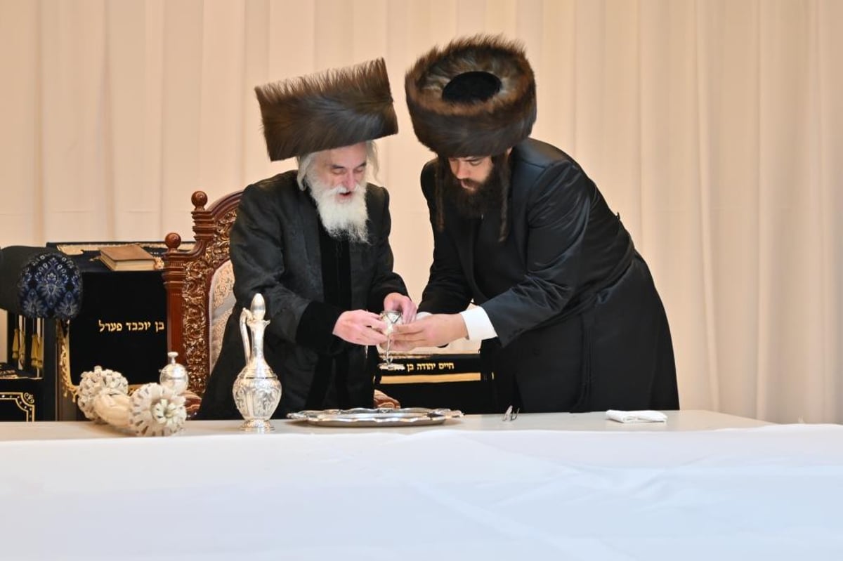 אברכי 'לב ויז'ניץ' העמלים לפרנסתם בשבת התאחדות עם האדמו"ר