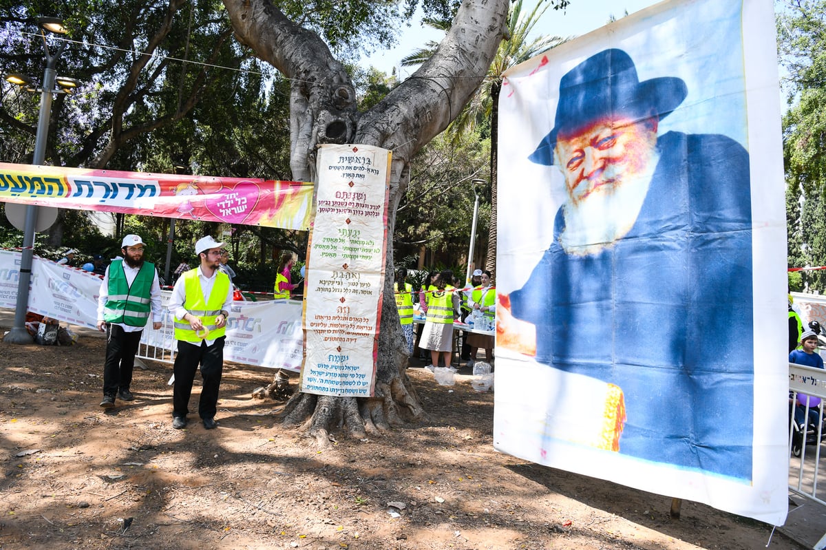 17 אלף ילדים חסמו את כבישי תל אביב | תיעוד