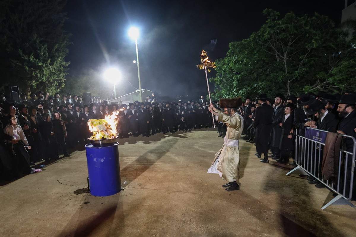 ההדלקה של המשפיע רבי נחמן בידרמן במירון | גלריה