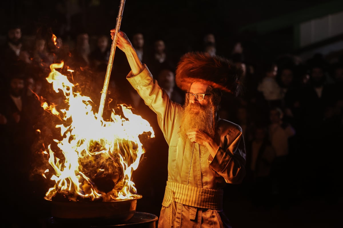 ההדלקה של המשפיע רבי נחמן בידרמן במירון | גלריה