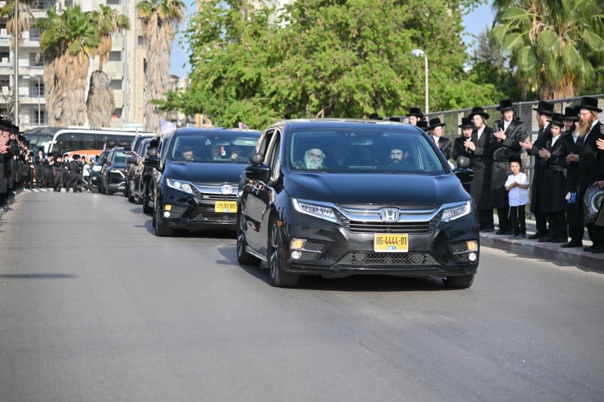 ויז'ניץ חגגה את בואו של הנגיד ר' חיים שטרן | תיעוד נרחב