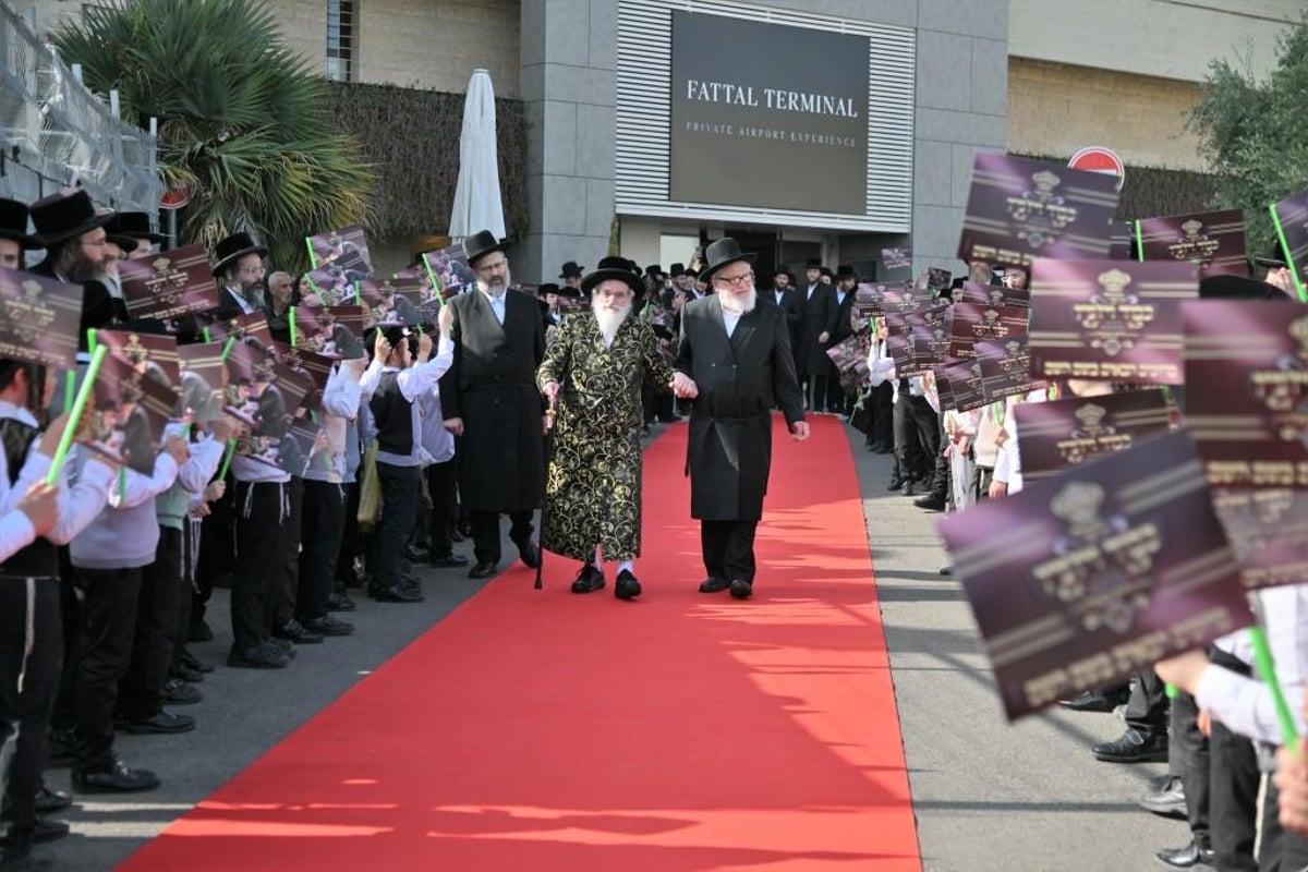 ויז'ניץ חגגה את בואו של הנגיד ר' חיים שטרן | תיעוד נרחב