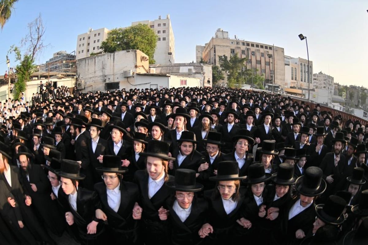 ויז'ניץ חגגה את בואו של הנגיד ר' חיים שטרן | תיעוד נרחב