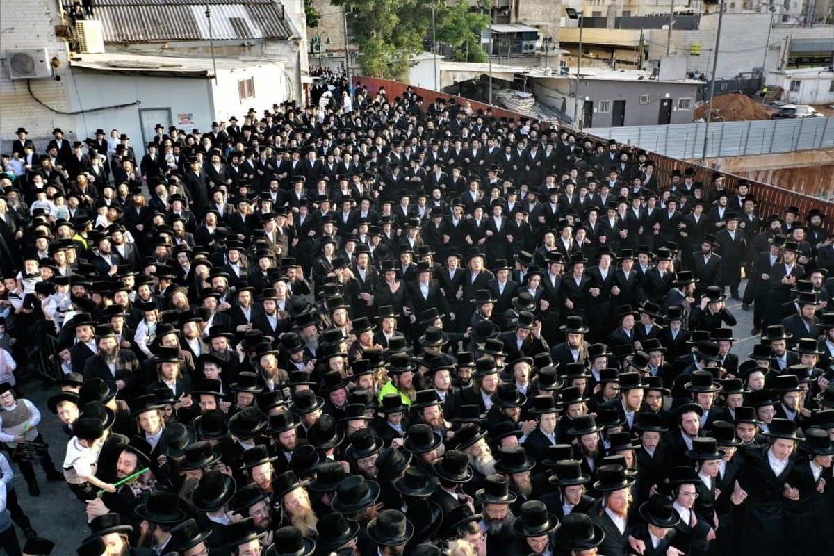 ויז'ניץ חגגה את בואו של הנגיד ר' חיים שטרן | תיעוד נרחב