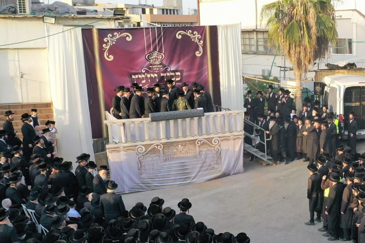 ויז'ניץ חגגה את בואו של הנגיד ר' חיים שטרן | תיעוד נרחב