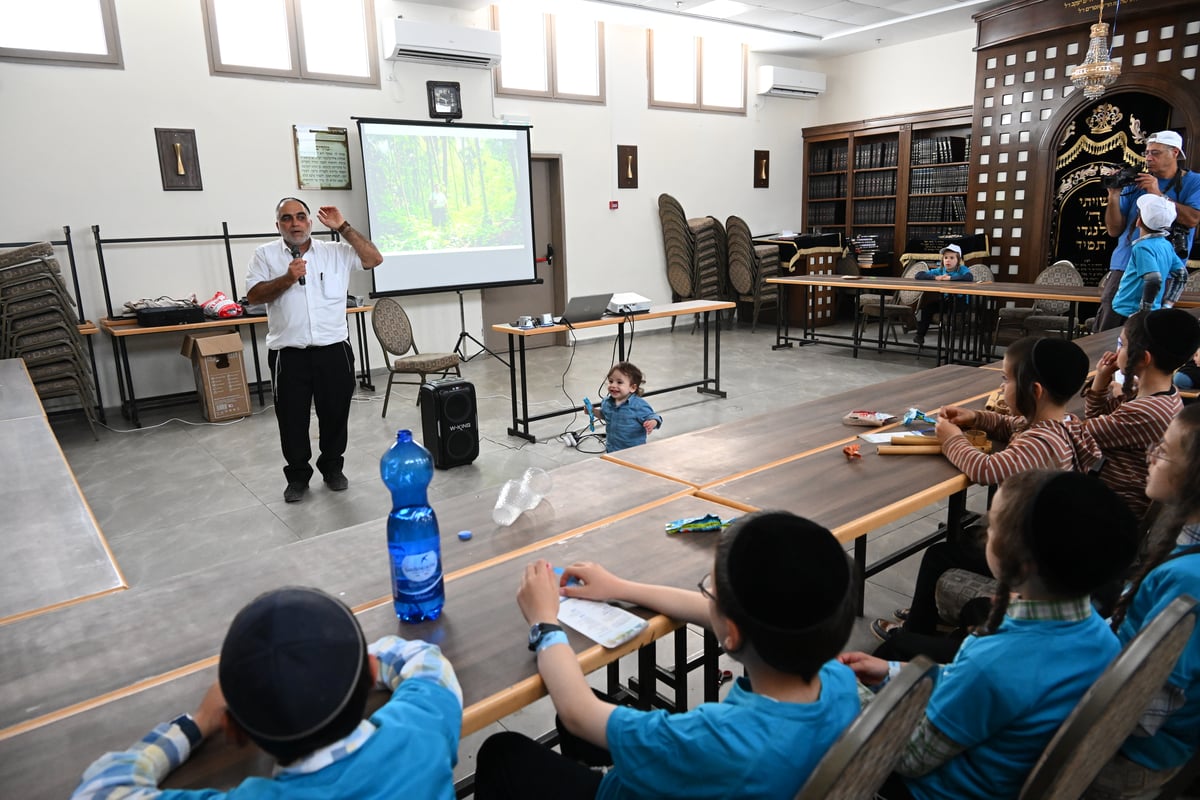 מחנה הנופש של "רפאנו ונוושע" לילדים חולי הסרטן עם ענקי הזמר החסידי