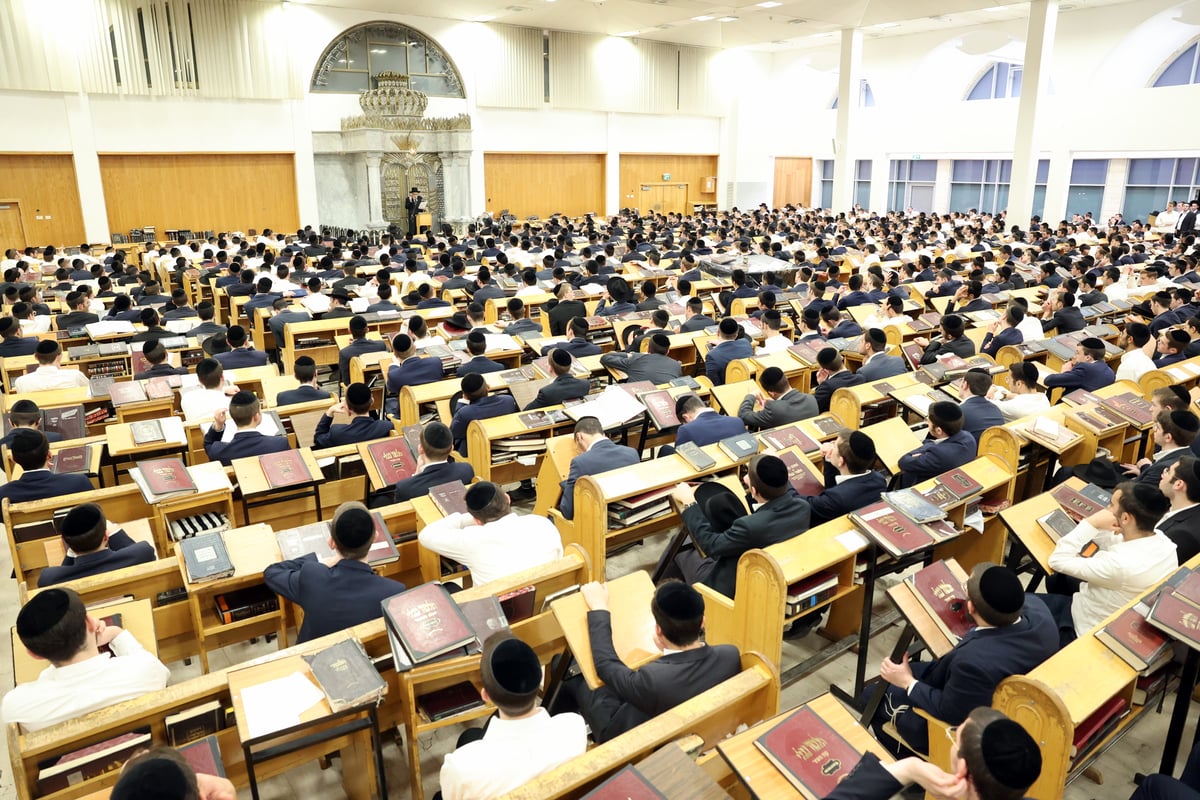 הגרמ"ה הירש הספיד בישיבת חברון - ונועד עם הגר"ד כהן