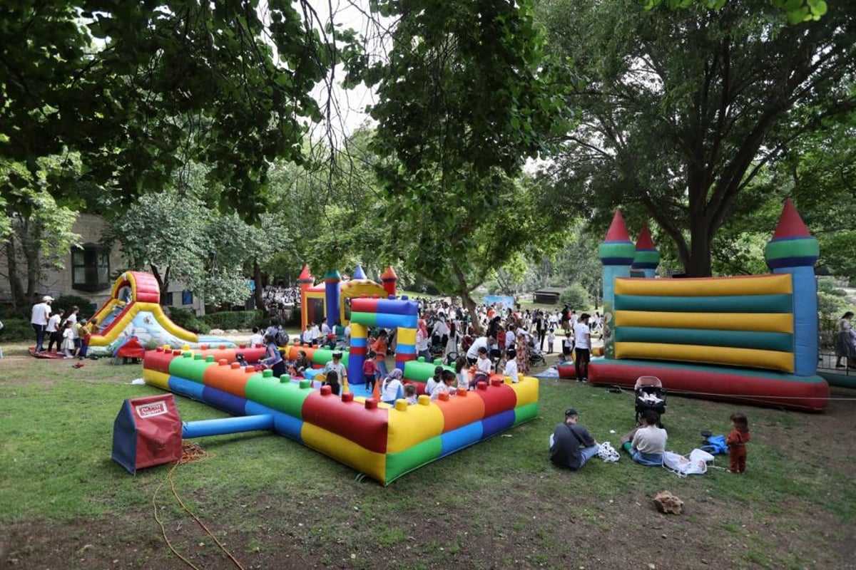 ילדי הצהרונים בירושלים חגגו ביום של הפעלות וכיף בתנכ"י