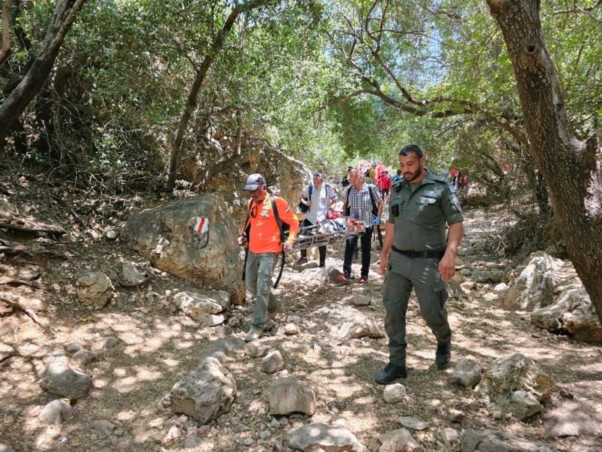 הרי ירושלים: בן 11 נחבל בגופו במהלך הטיול; המתנדבים חילצו אותו