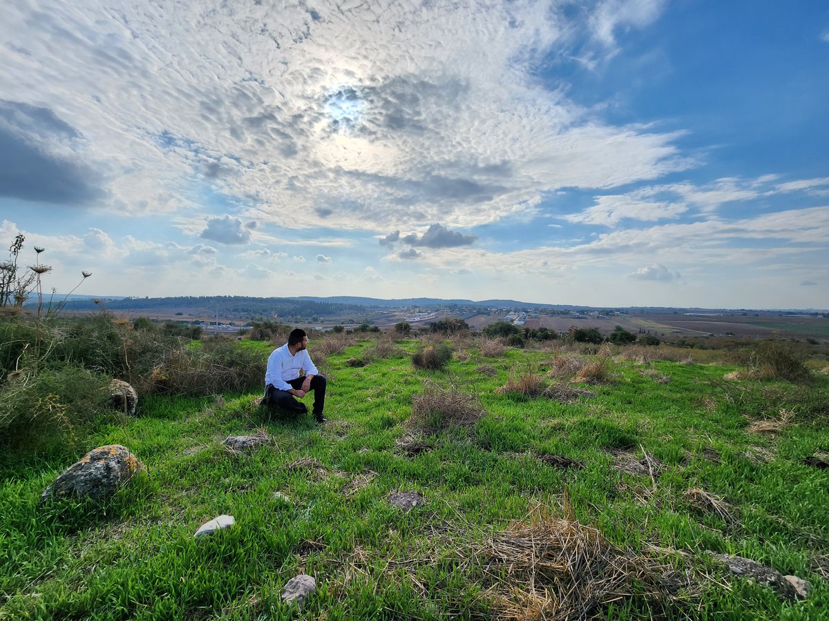 שרידי 'כפר טוב' בימינו בסמיכות לעיר מודיעין שבצידה היה לרבי אליעזר כרם