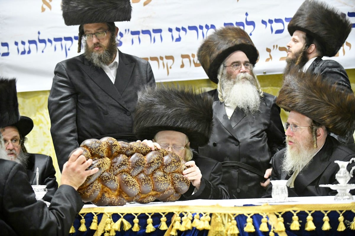 תיעוד מביתר עילית: חנוכת ביהמ"ד דחסידי קרעטשניף