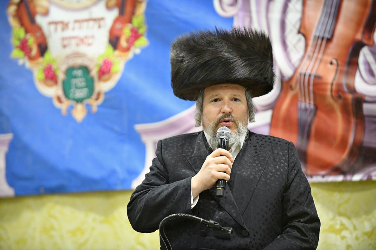 תיעוד מביתר עילית: חנוכת ביהמ"ד דחסידי קרעטשניף