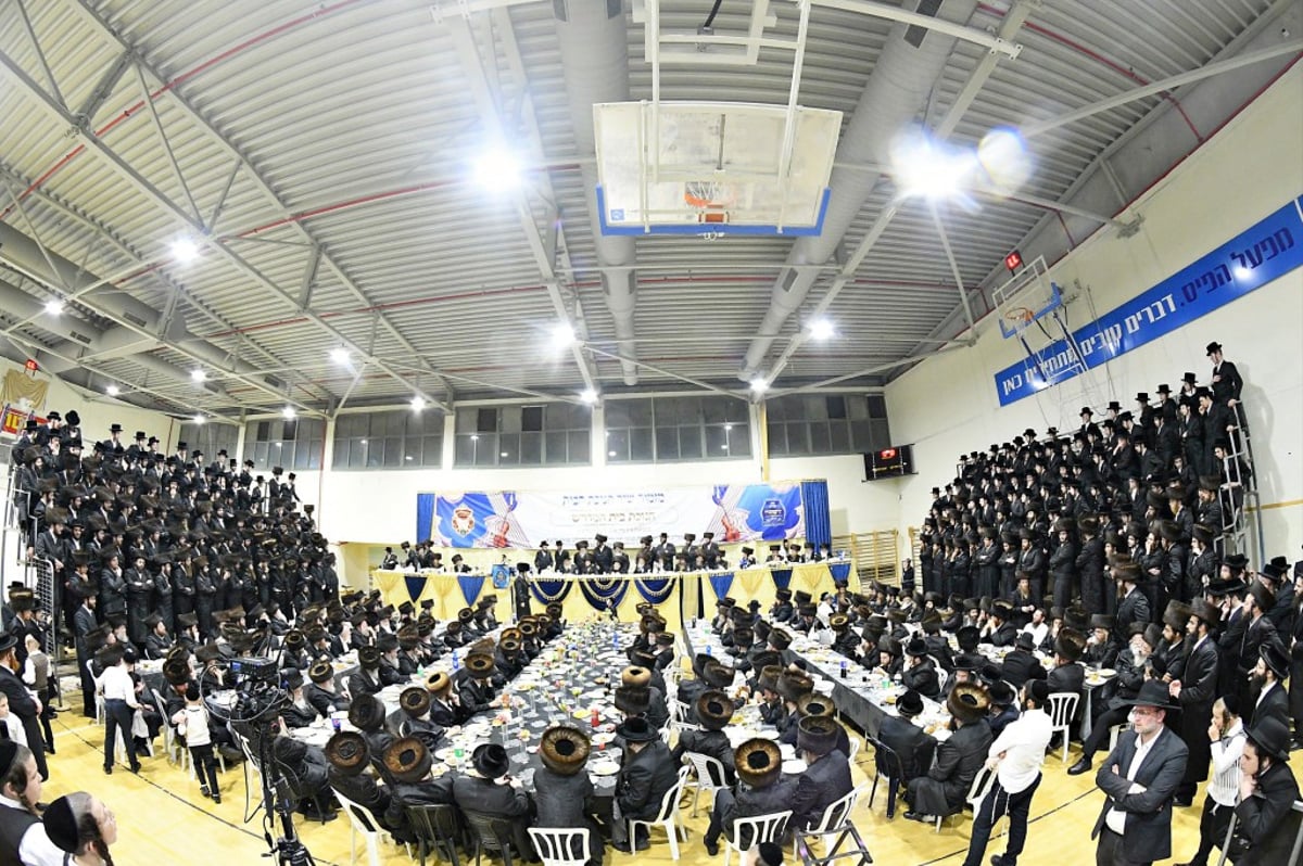 תיעוד מביתר עילית: חנוכת ביהמ"ד דחסידי קרעטשניף