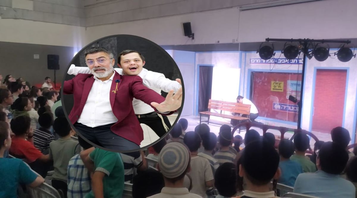 הילד המיוחד הגשים חלום ושיחק תפקיד ראשי במחזה | תיעוד