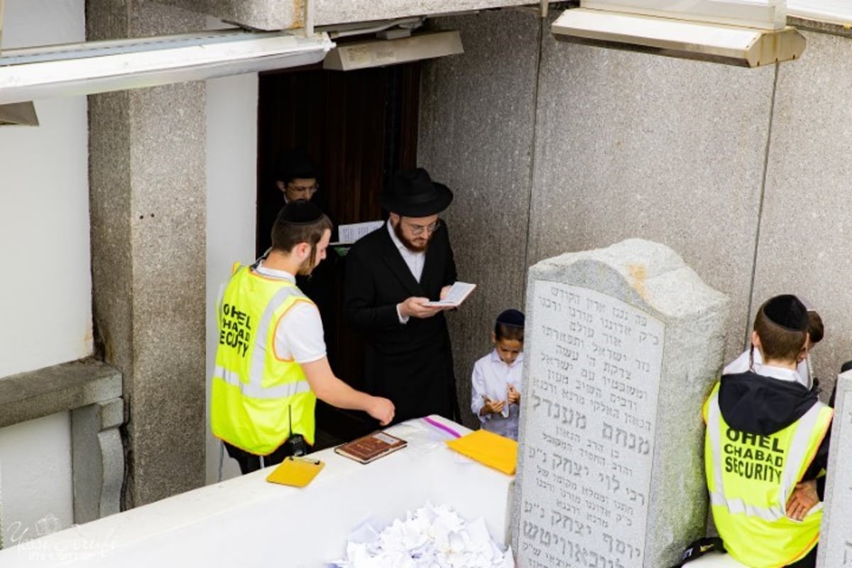 בתפוצות ישראל ציינו את יום ההילולא של הרבי מליובאוויטש זי"ע; המונים עלו לציונו