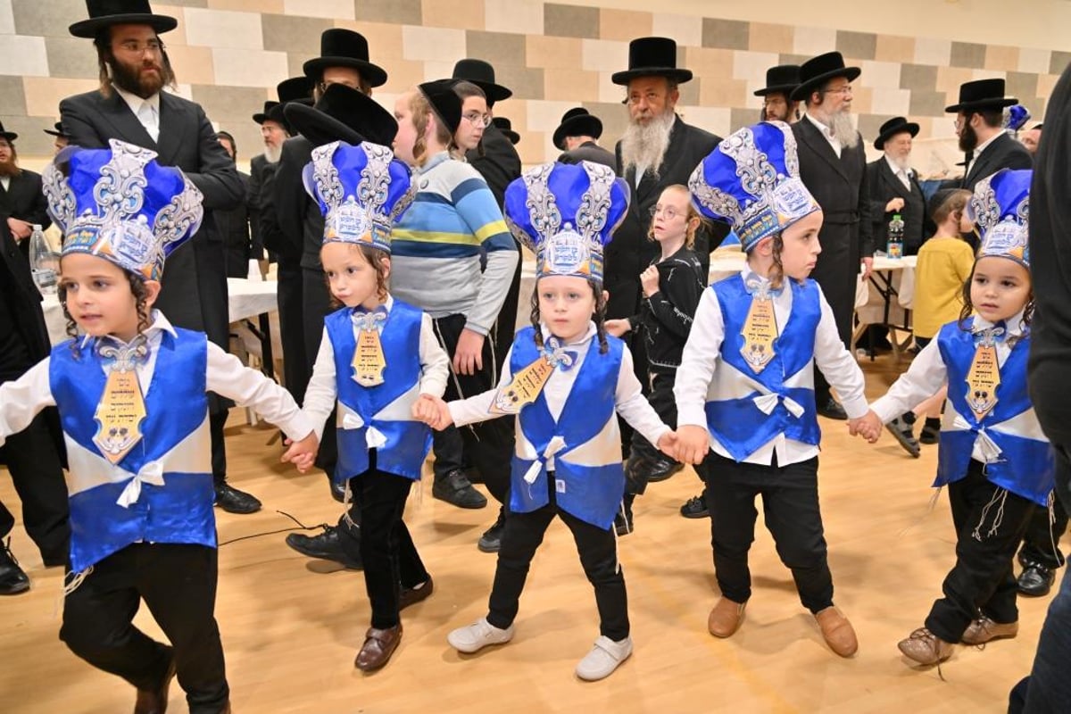 מעמד 'חומש סעודה' בת"ת פיטסבורג באשדוד