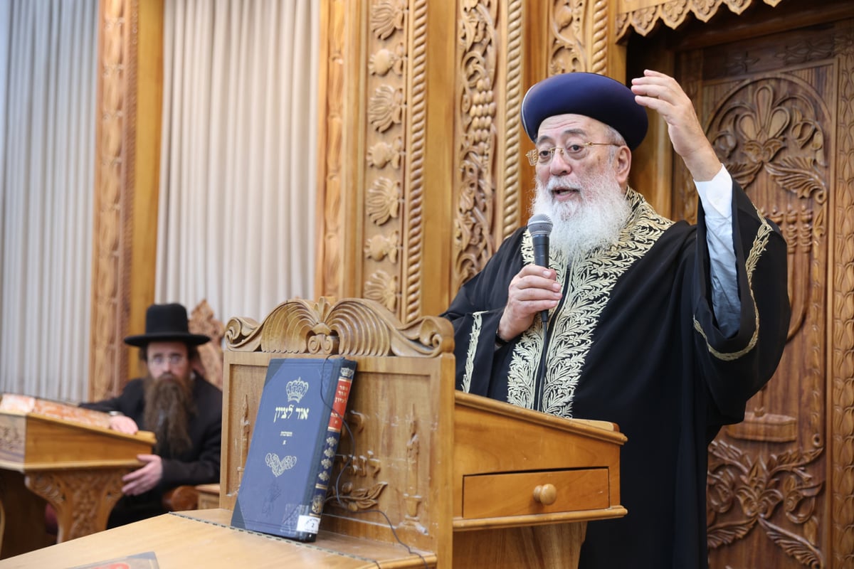 ב'אור לציון' התכנסו לזכר מרן הגרב"צ אבא שאול זצ"ל | תיעוד