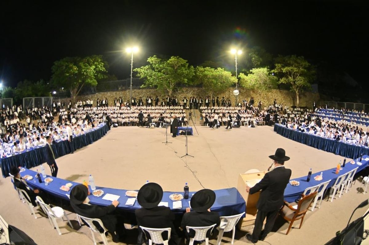 150 תלמידי החיידר נבחנו בעל פה על מועד ונזיקין | תיעוד