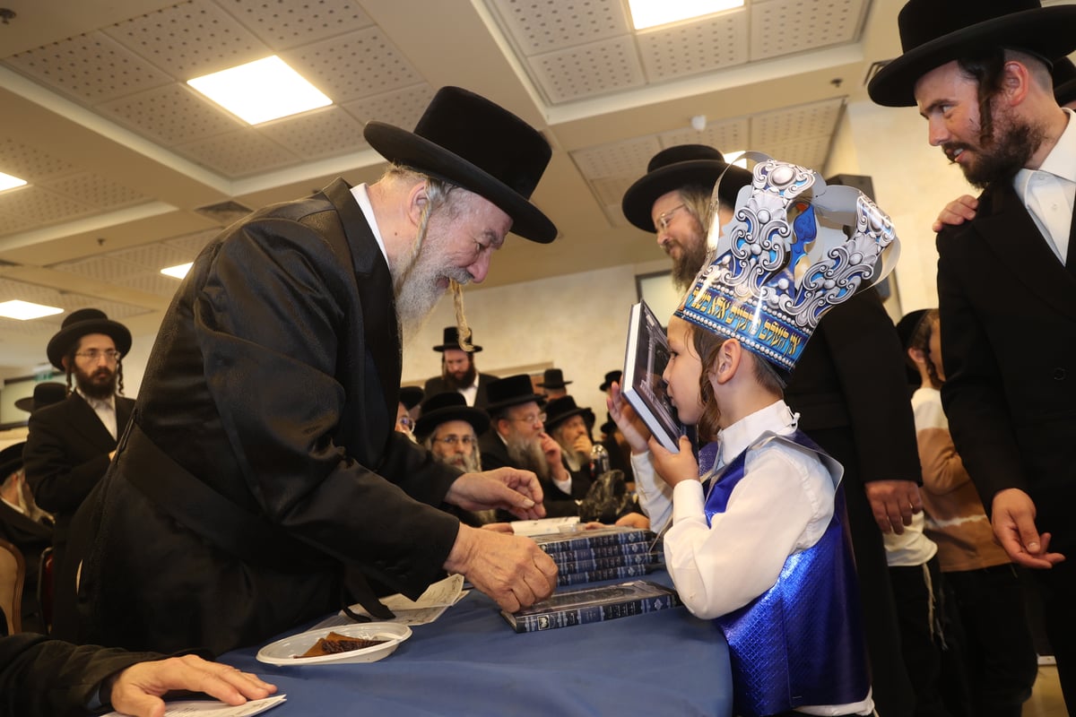 'חומש סעודה' בת"ת 'מתיקות התורה' בבית שמש | צפו