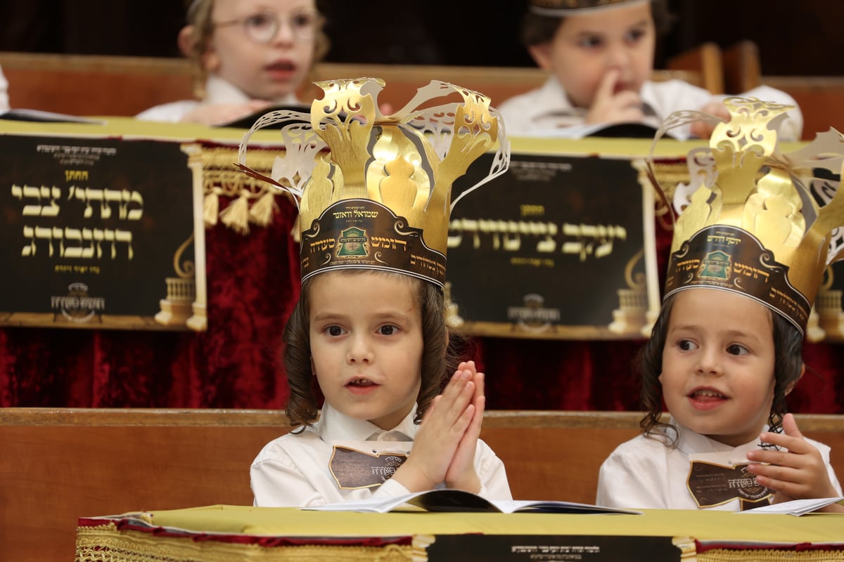 'חומש סעודה' בת"ת דושינסקיא בירושלים | תיעוד