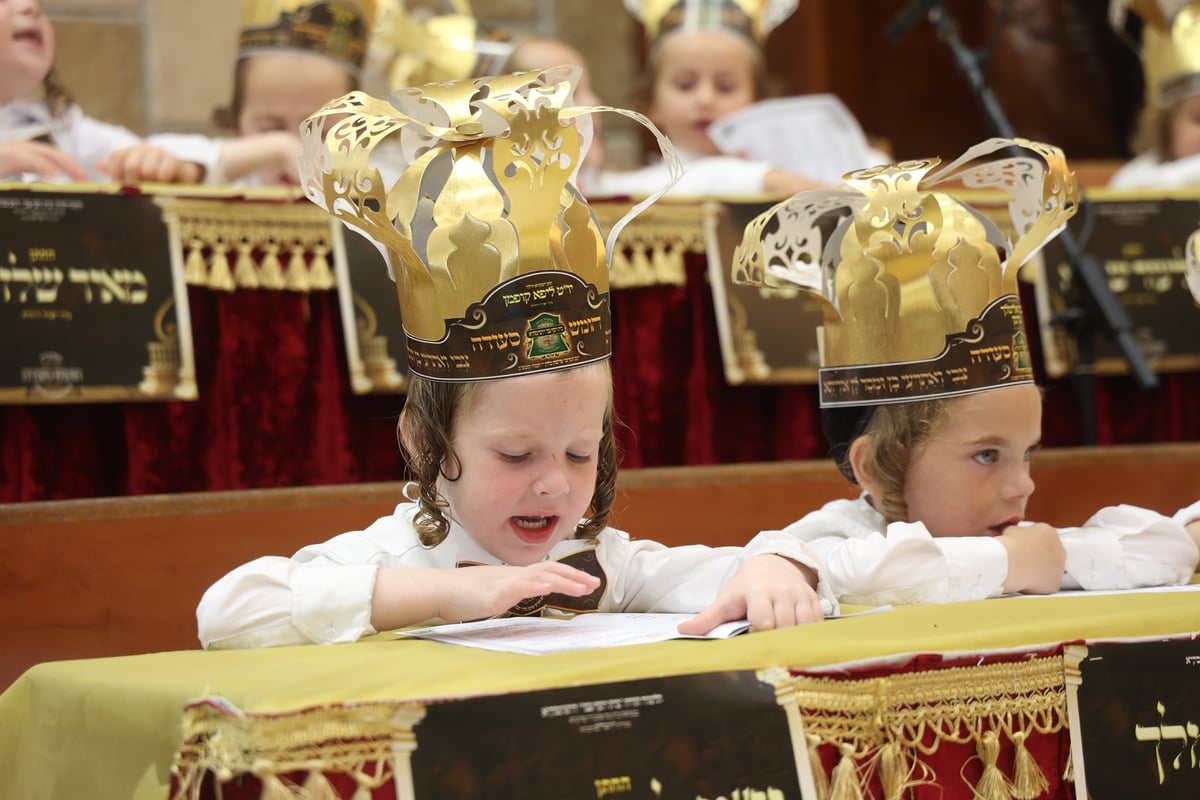 'חומש סעודה' בת"ת דושינסקיא בירושלים | תיעוד