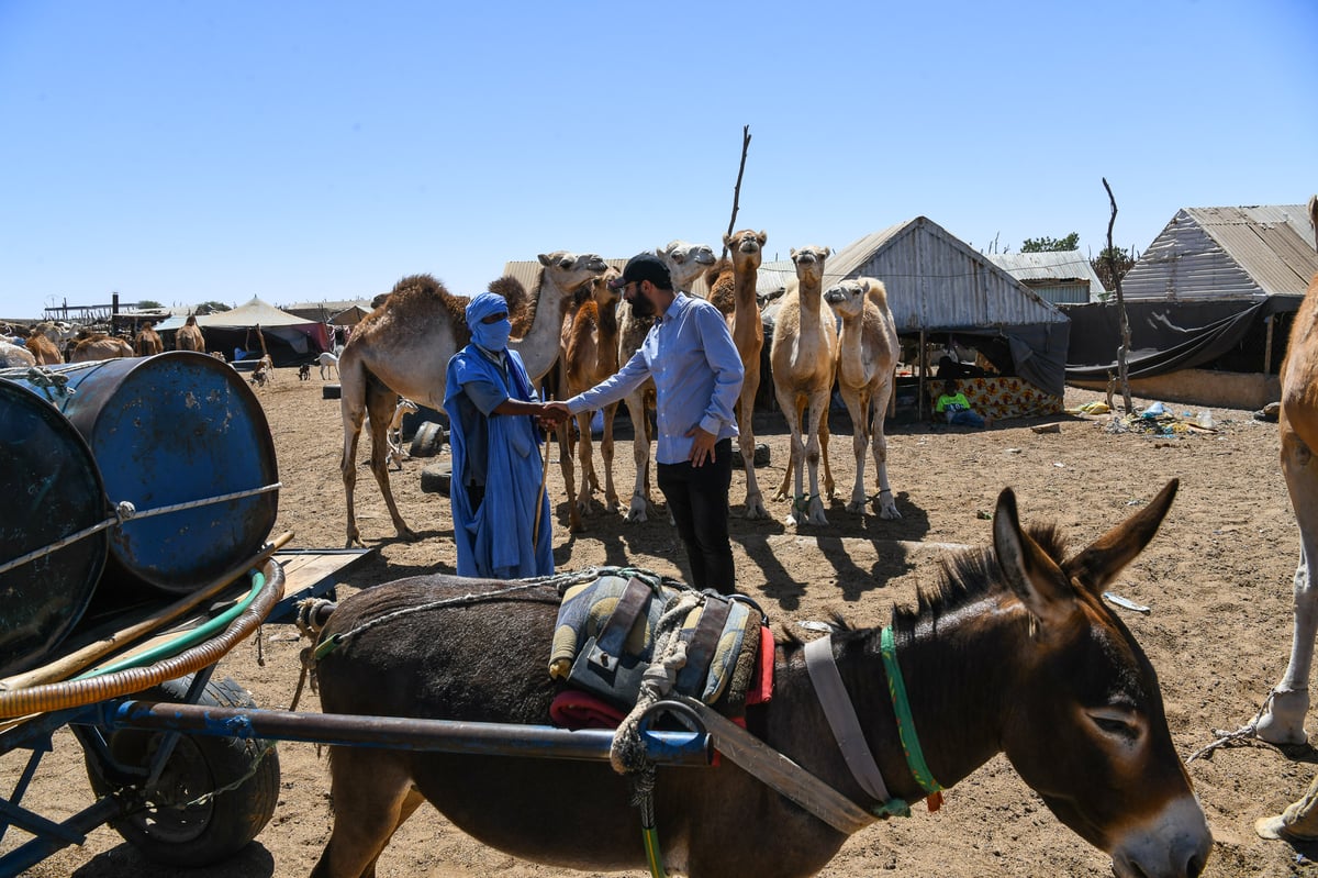 הצלם החרדי ביקר במאוריטניה האסלאמית; כשביקש לצאת - הכל הסתבך