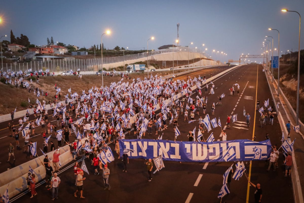 עוד לילה באיילון: מכת"זית, פרשים וחסימות | תיעוד 