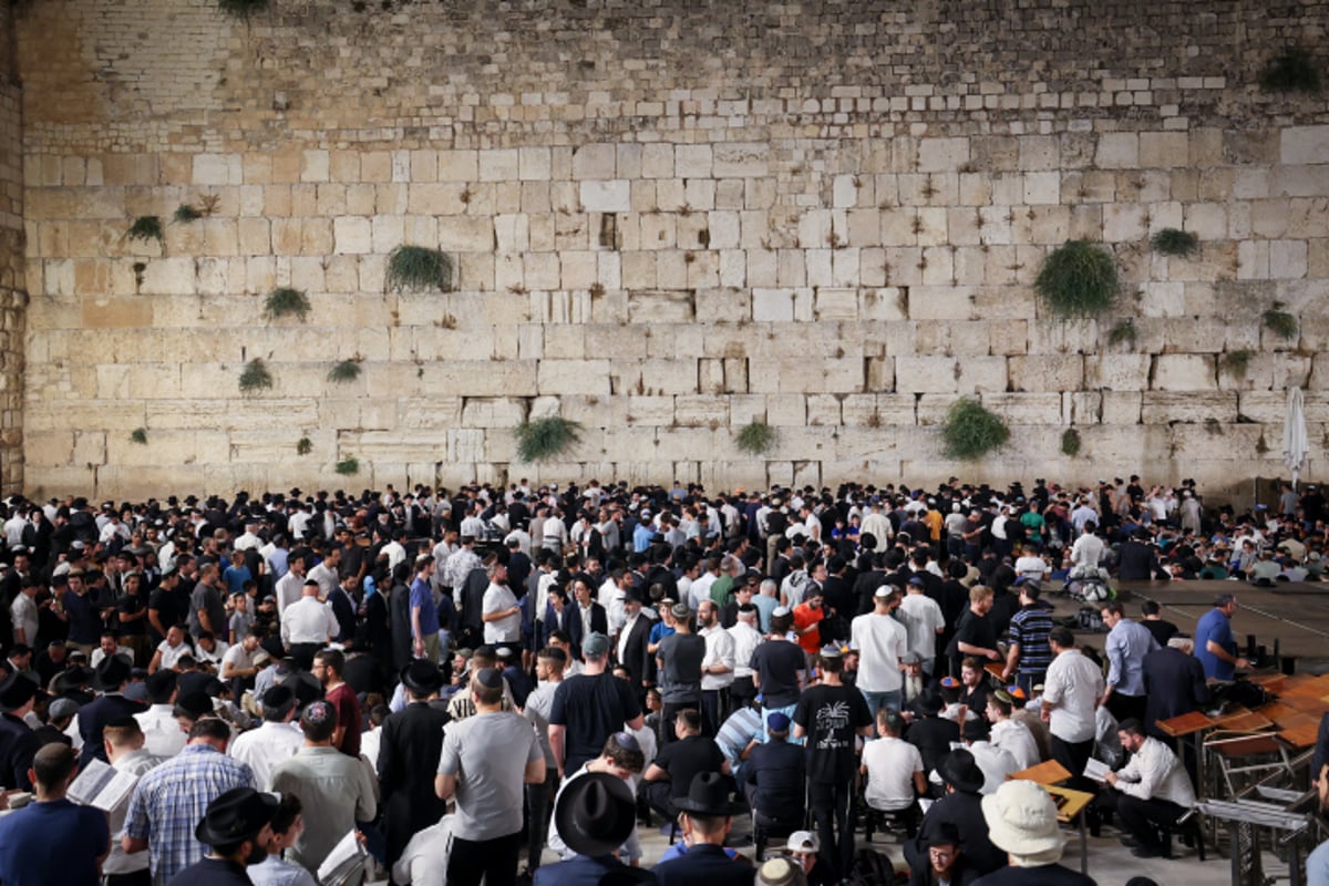 הקינות, הבכי, האבלות: ליל תשעה באב בכותל המערבי