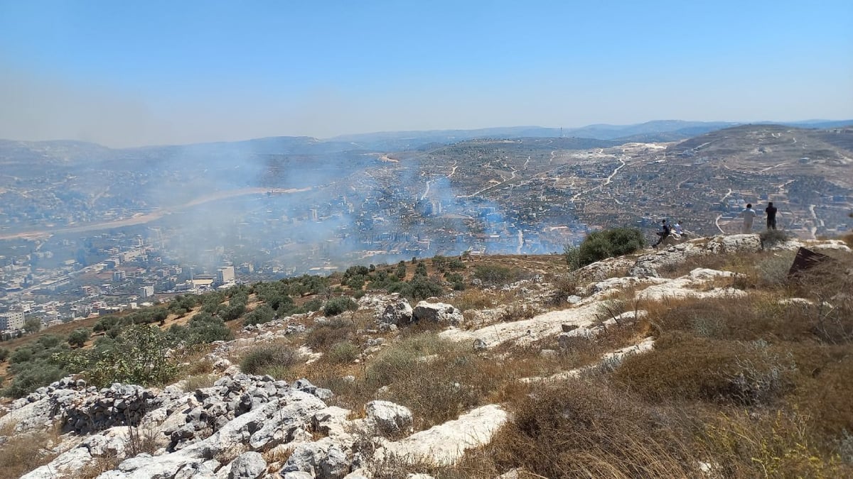 מספר שריפות סביב יצהר; מפקד המשמרת זיהה את המציתים