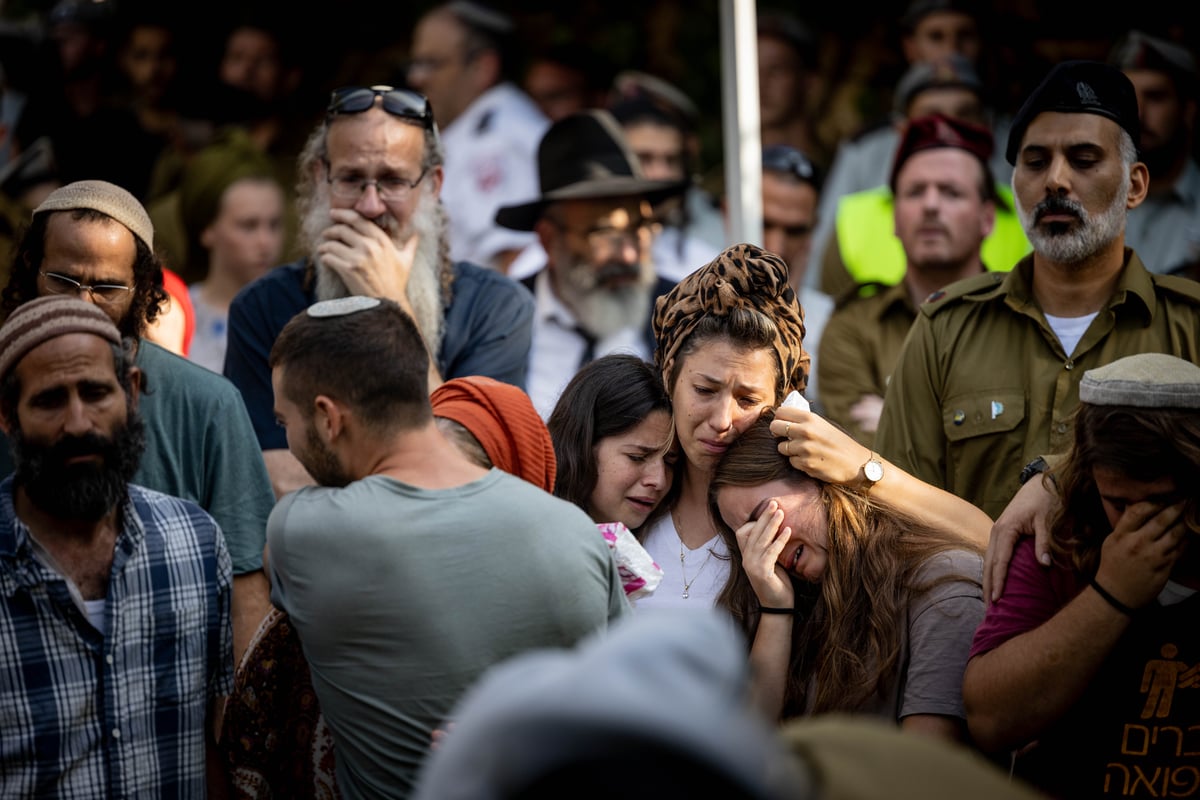 הלוויתו של רב-טוראי הלל נחמיה אופן ז"ל