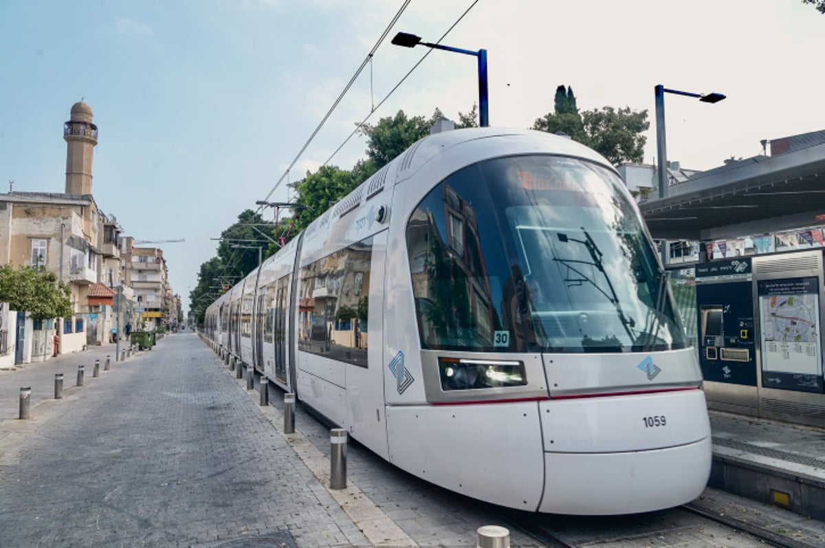 הרכבת הקלה בגוש דן יוצאת לדרך; יחידת הרק"ל מוכנה