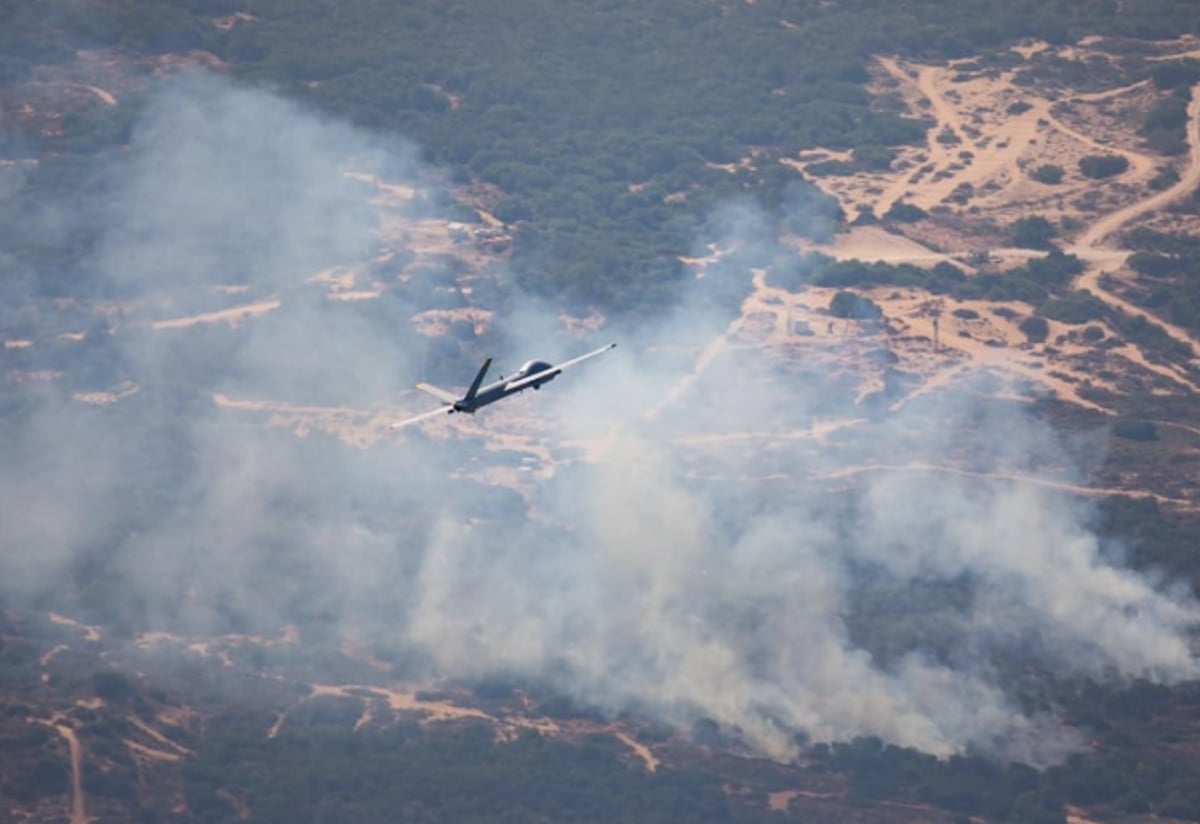 כלי טיס בלתי מאויש של צה"ל בזמן מבצע 'עלות השחר'