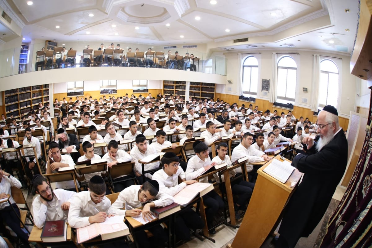 הישיבה התרחבה ובבית המדרש הוקמו גלריות • כך נראה "פתיחת הזמן"