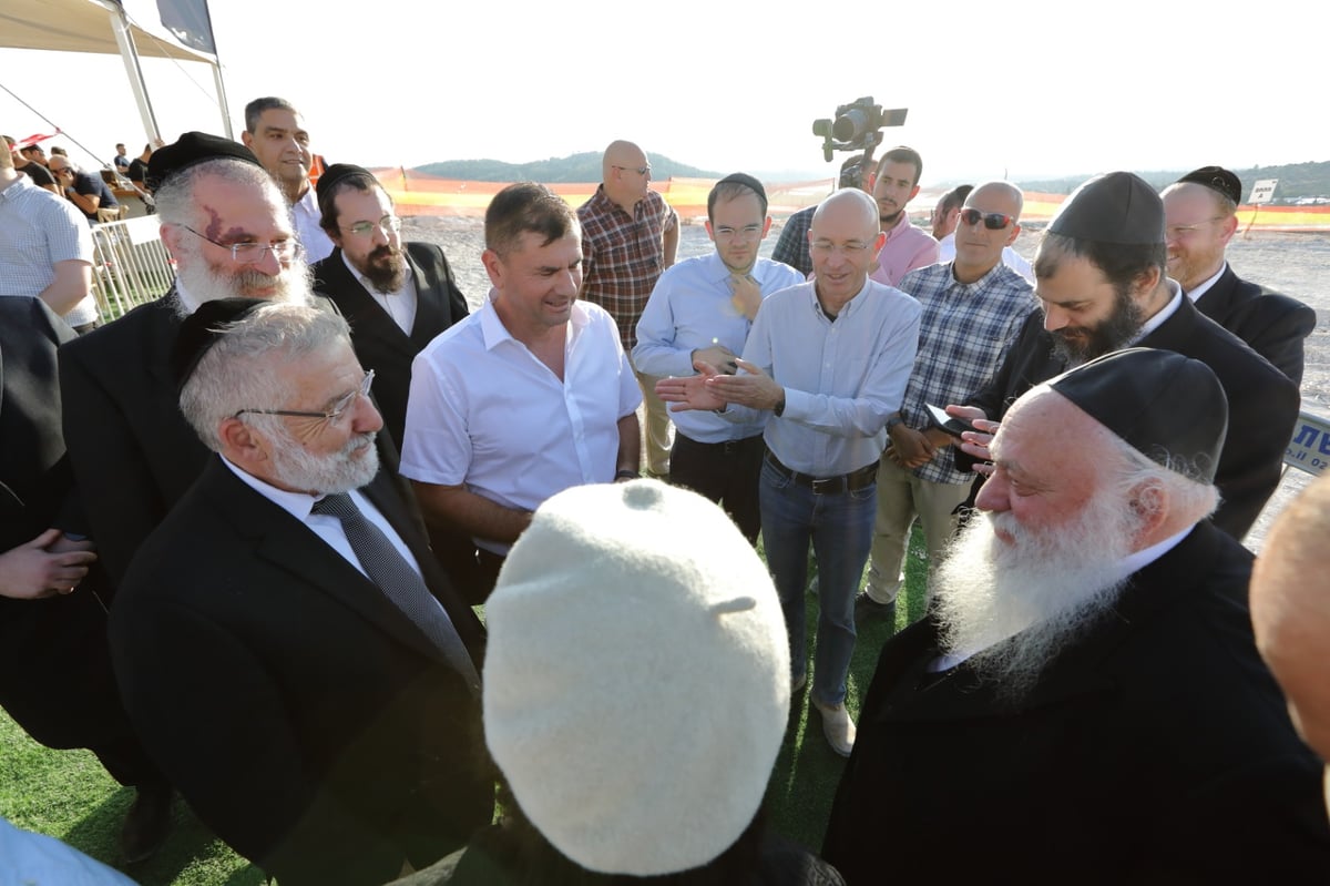 הונחה אבן הפינה לשכונת "כתר הרמה" בבית שמש