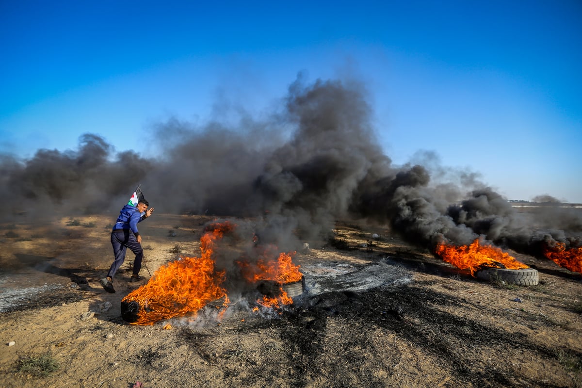 ההתפרעויות על הגדר, היום