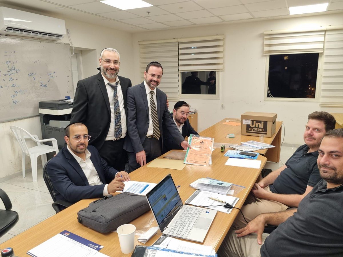 הגשת רשימת ש"ס בבני ברק